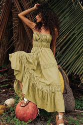 Taking Sides Maxi Dress